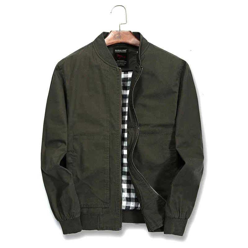 Мужская Хлопчатобумажная Куртка тонкая ветровка осень 2020|men cotton jacket|jacket slim fitjacket |