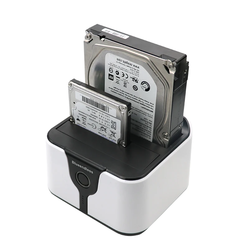 2pcs hd case sata cage 2 Bay suit SATA 2.53.5 disk usb 3.0 usb drive cases (11)