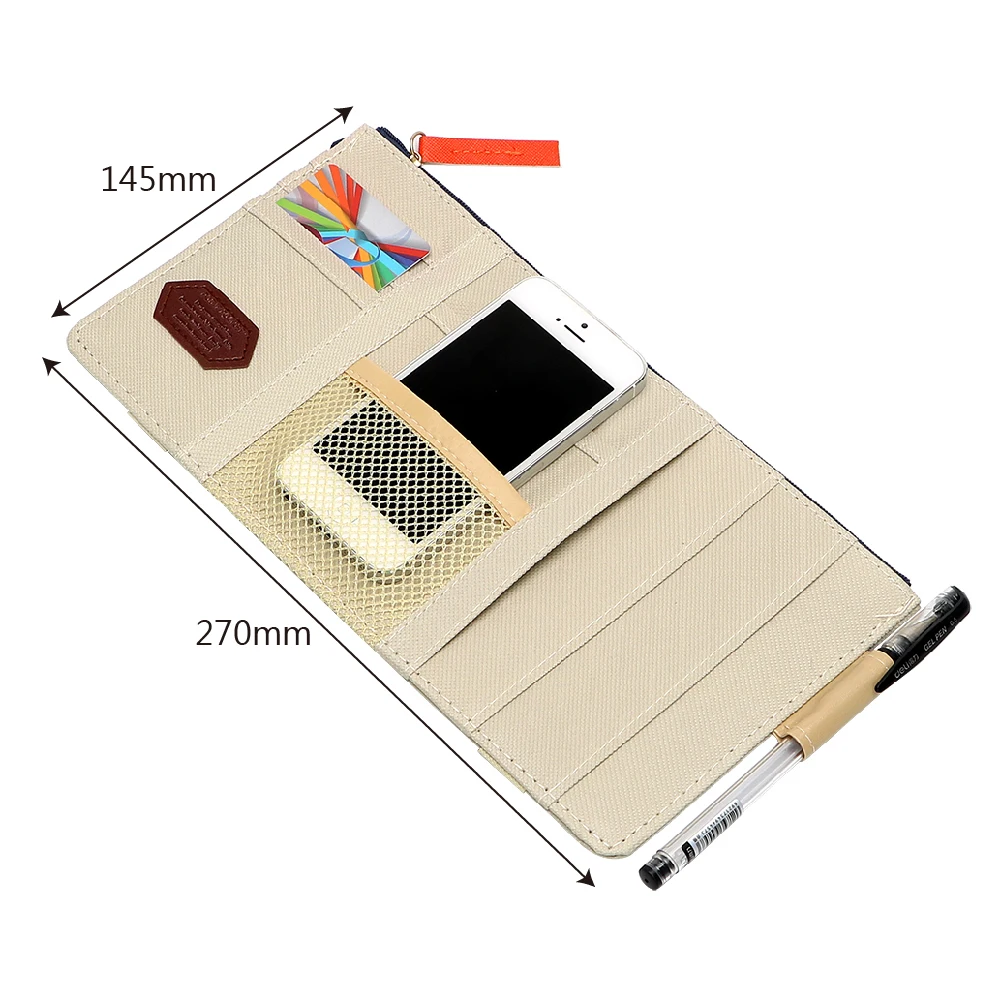 YOSOLO Car Sun Visor storage Pouch Multi Function Sunshade Cover Leather Auto Stowing Tidying Car-styling Interior Accessories YOSOLO Car Sun Visor storage Pouch Multi Function Sunshade Cover Leather Auto Stowing Tidying Car-styling Interior Accessories