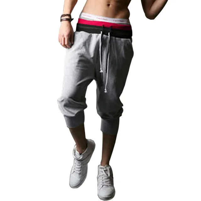 2017 Hot Spring Summer Mens Harem Elastic Waist Strip