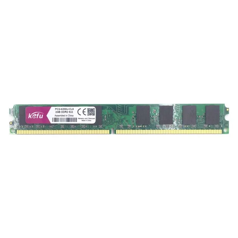 Kefu 2 Гб DDR2 533 667 800 533 МГц 667 МГц 800 МГц SO-DIMM оперативная память DDR2 2 ГБ 2 г Память память для всех материнских плат настольный компьютер