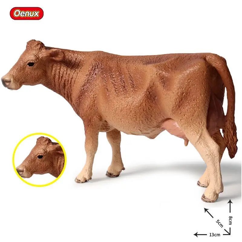 Oenux Baru Hewan Ternak Sapi Simulasi Ternak Unggas Betis Banteng