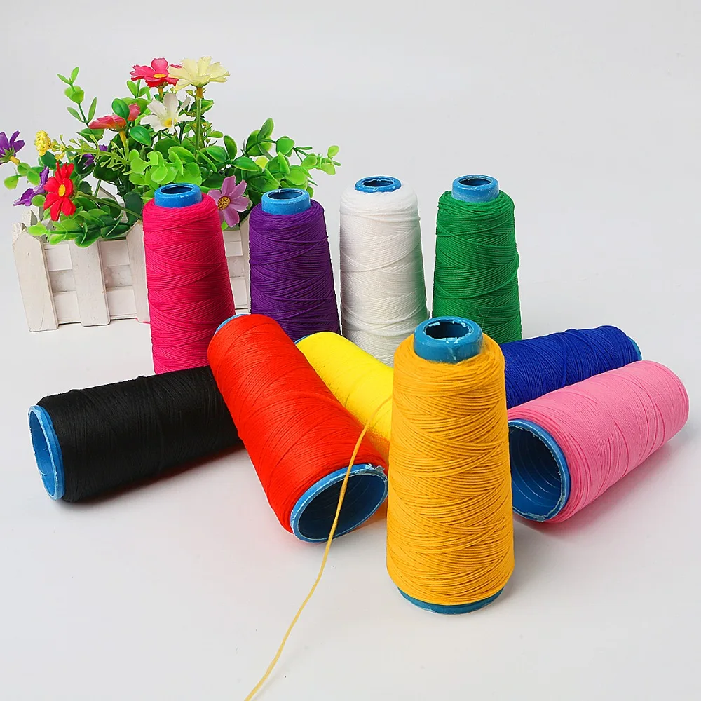 

1PC 300M Multicolor Thread Nylon Elastic Filament Machine Sewing Thread for Embroidery Hand Silk Flower Sewing Accessories