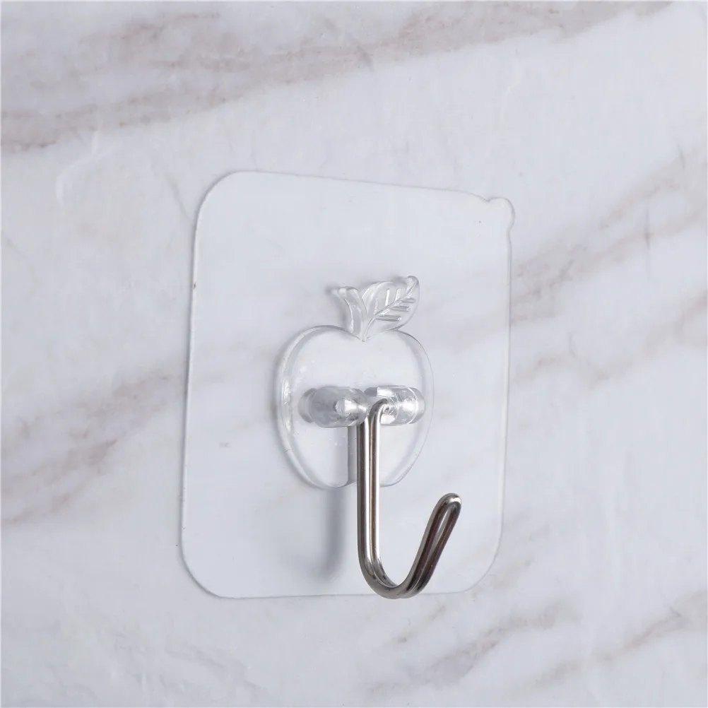 Bathroom Accessories 5PCs Transparent Suction Cup Sucker Wall Hooks Hanger Wall Storage Hangers mutfak For Kitchen Holder Bathroom Accessories 5PCs Transparent Suction Cup Sucker Wall Hooks Hanger Wall Storage Hangers mutfak For Kitchen Holder
