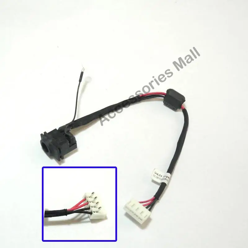 Разъем питания постоянного тока с кабелем для SAMSUNG NP365EC5 NP355V5C NP350V5C NP365E5C NP3445VC NP355V4X