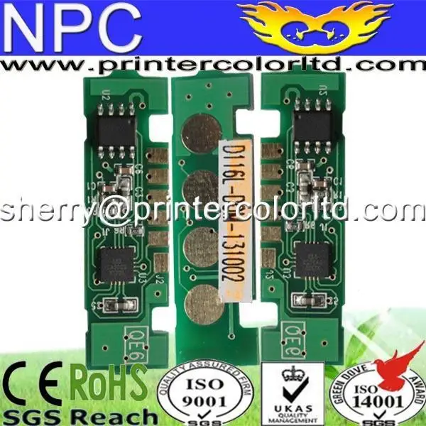 

chip for Samsung MLT D 116 S/XAA Xpress SL M 2625-N MFP Xpress SLM 2675-FNMFP ProXpress SL M-2885FW HIGH capacity refill chip