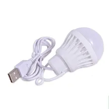 Usb bulbo luz 3w/5w/7w portátil lâmpada led 5730 para caminhadas acampamento tenda viagem trabalho com banco de potência notebook