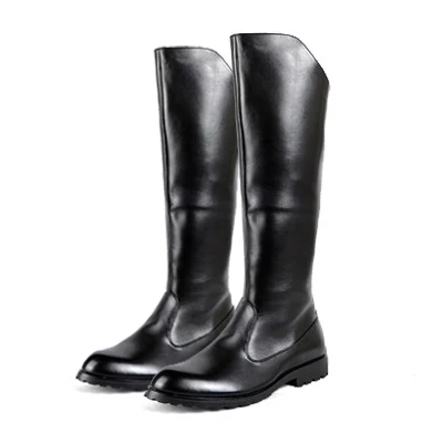 high gloss parade boots