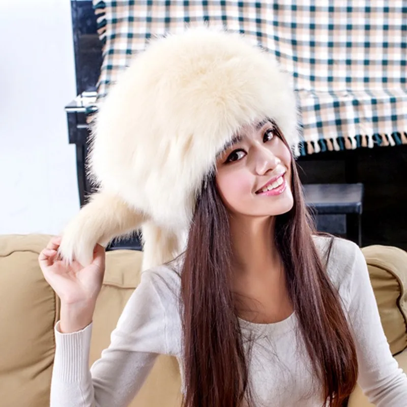 

Russian Ushanka Fur Hats Sombrero Hombre Chapeu Feminino Mongolian Fur Hats Soft Warm Gorras