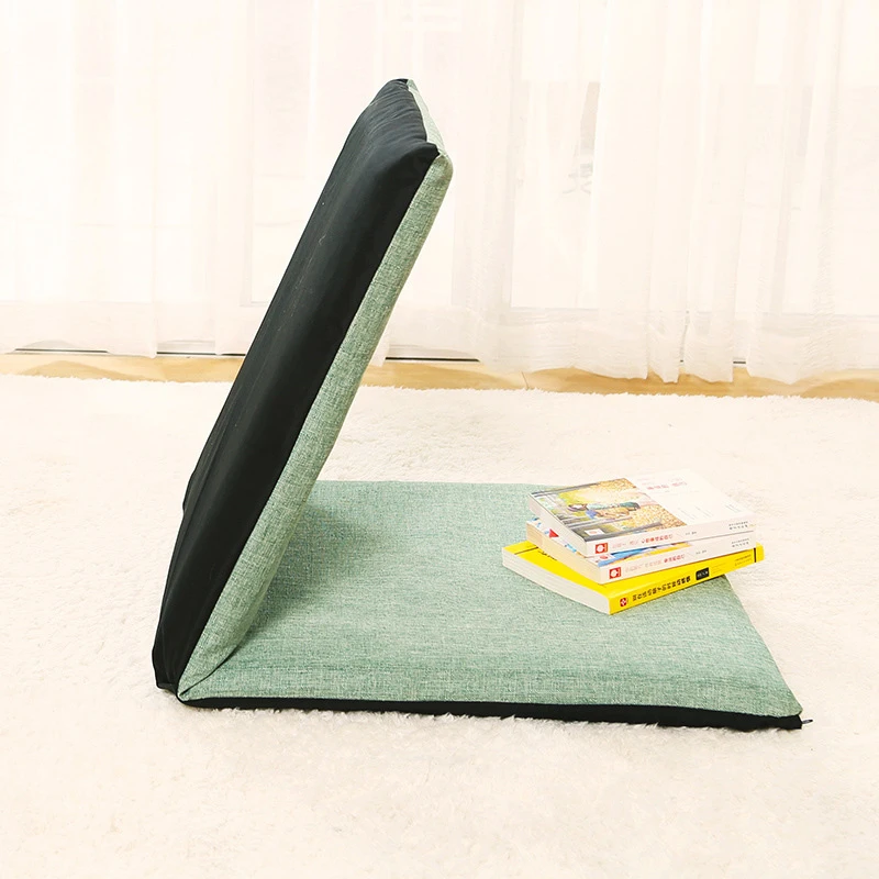 

Fashion Easy Folding Single Small Bean Bag Sofa Comfortable Waist Protective Bed Backrest Chair Floor Lounger Bag Bean Sofas