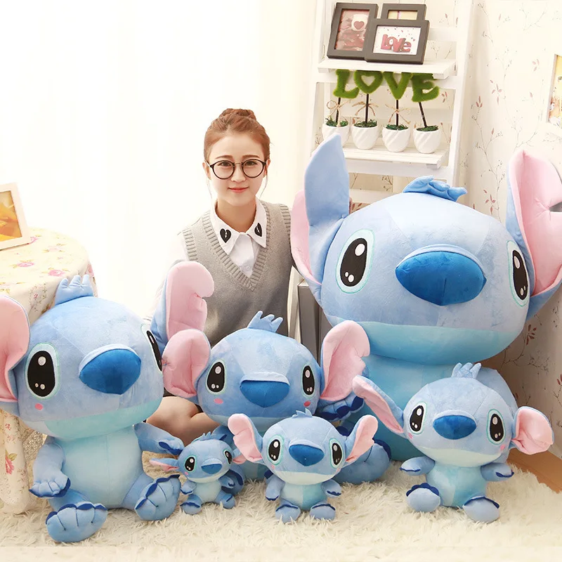 

20cm/30cm/40cm Kawaii Stitch Plush Doll Toys Anime Lilo and Stitch Plush Toys for Children Kids Birthday Gift