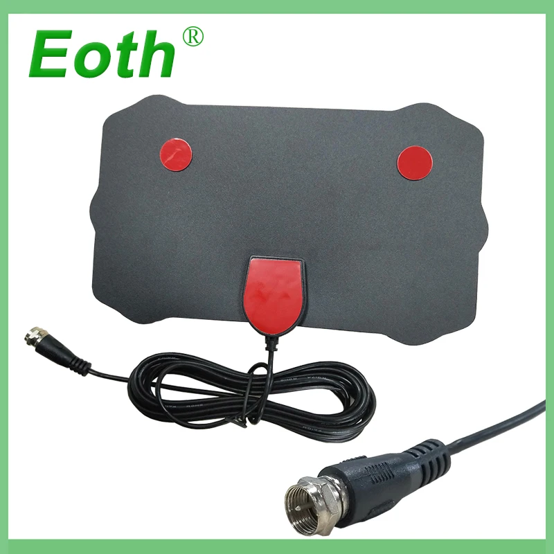 ТВ Fox для помещений HD TV цифровой Surf антенна радиус кабеля DVB T T2 VHF UHF антенны