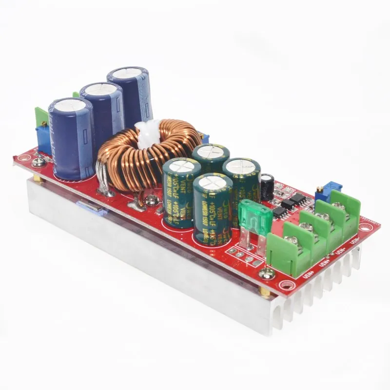 

1200W 20A DC Converter Boost Step-up Power Supply Module IN 8-60V OUT 12-83V