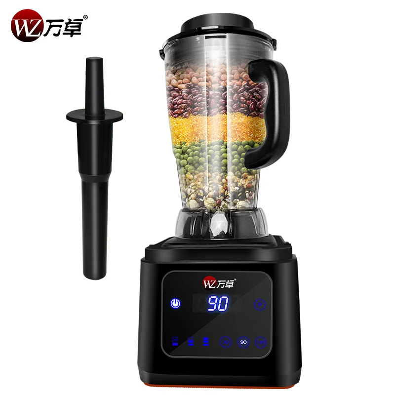 

5L Mixer plus Multifunction Soymilk Machine Soybean Rice Paste Maker Fruit Juicer Filter-free Automatic Smoothies Blender >2200w