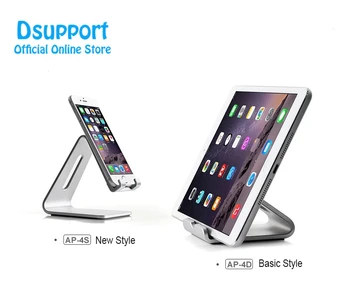 

Free Shipping aluminium tablet stand holder with sliver color for variety-size tablets and phones,universal tablet stand