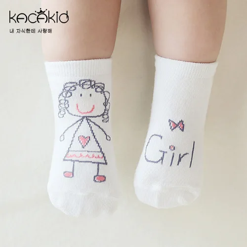 От 0 до 4 лет носки для малышей милые Асимметричные носки для мальчиков и девочек детские Нескользящие носки аксессуары для маленьких мальчиков и девочек