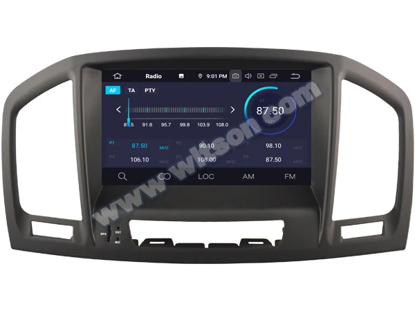 Cheap 8" Android 9.0 Pie OS Car DVD Multimedia GPS Radio for Opel/Vauxhall Insignia 2008-2011 with Greater Viewing Angle IPS Screen 3