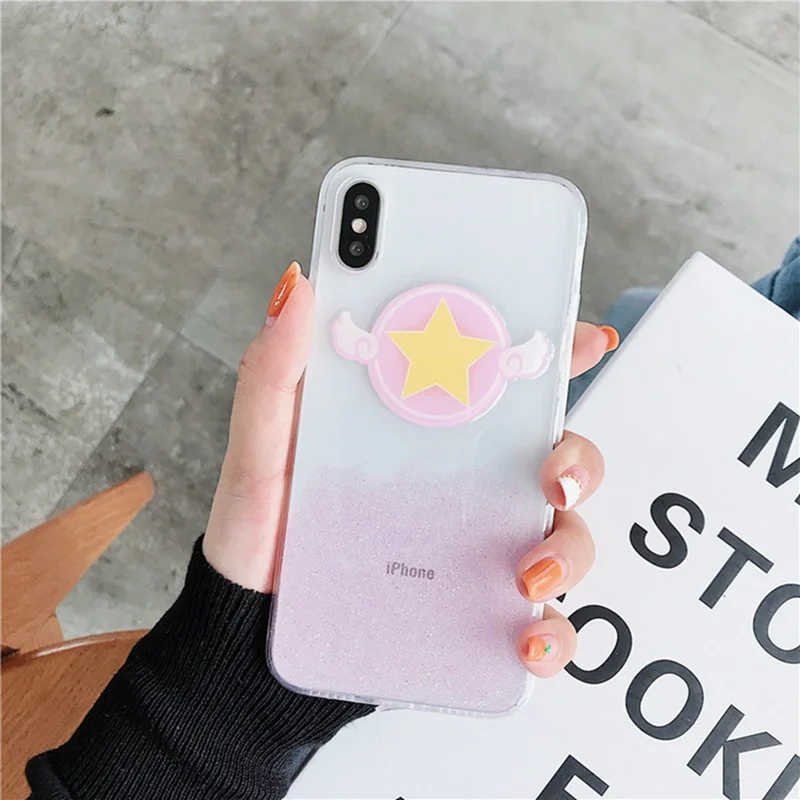 Чехол для телефона из ТПУ с узором в виде смайлика iphone XS Max XR X 6 6S 7 8Plus |