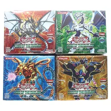 Yugioh 216 шт набор с коробкой Yu Gi Oh Аниме игровая коллекция карт дети мальчики игрушки для детей Рождественский подарок