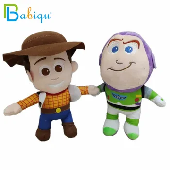 

1pc 14/20cm Cute Toy Story Woody & Buzz Lightyear Plush Toy Doll Soft Stuffed Toys for Children Kids Birthday Christmas Gifts