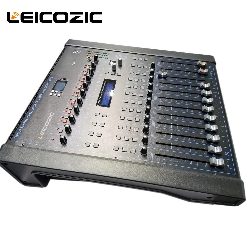 Leicozic 12-Channel Professional digital mixer DGI