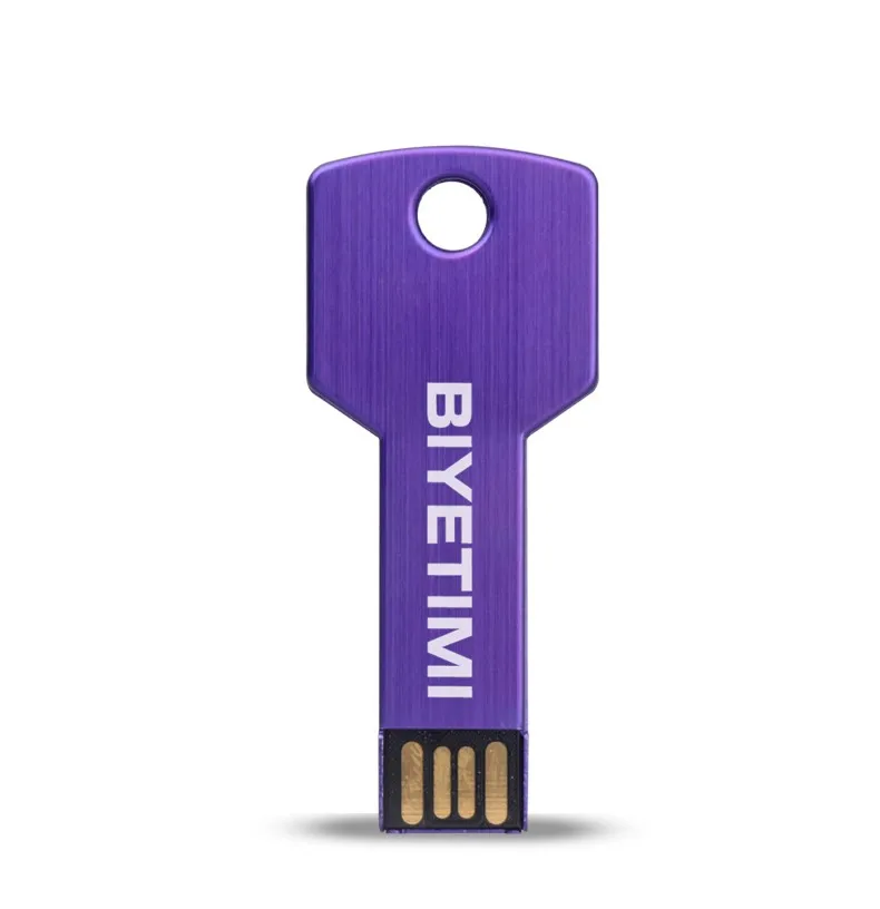 Usb флеш-накопитель biyetimi Corloful Key 8 ГБ 16 ГБ 32 ГБ 64 ГБ Memory Usb Stick 2,0 Флешка для ПК