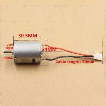 

RK-370SD Motor DC 6V 7.4V 11.1V 50000RPM High Speed Carbon Brush Electric Micro Motor D Shaft DIY RC Toy Car Boat Hobby Model