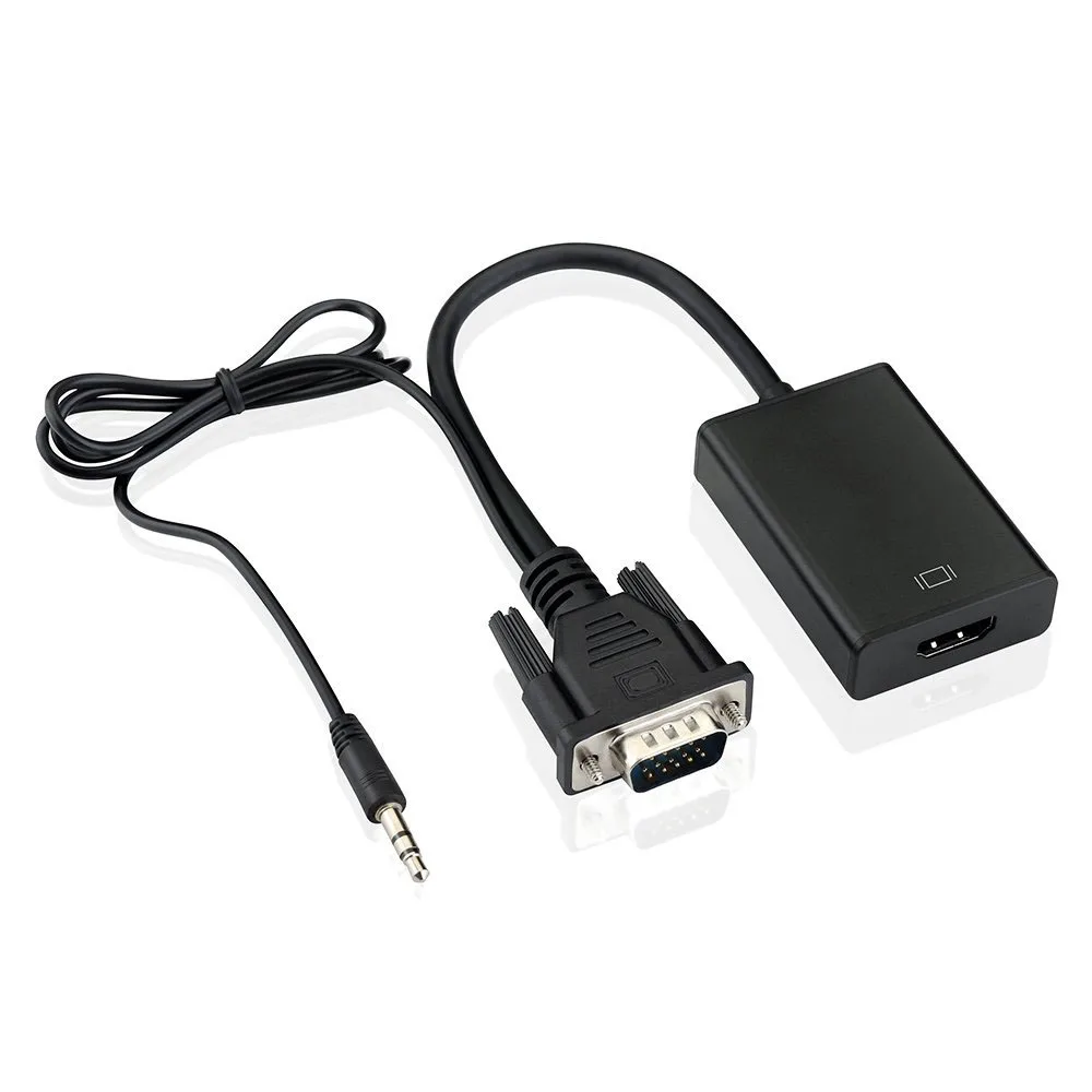 VGA audio, HDMI conversion adapter desktop computer, laptop computer