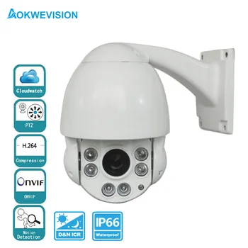 

Free shipping onvif network 1080P 2 megapixels 10x optical zoom Mini ptz ip camera speed dome with 50m IR distance