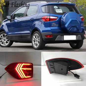 

2PCS LED Tail Light For Ford Ecosport 2013 - 2018 2019 Car LED Rear Bumper Light LED Brake Light Auto Bulb Decoration Lamp