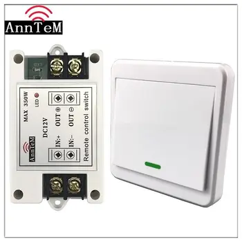 

Wireless Remote Control Switch 433mhz rf Transmitter Receiver 12v Universal Battery Power Circuit Controller car led Strip Light