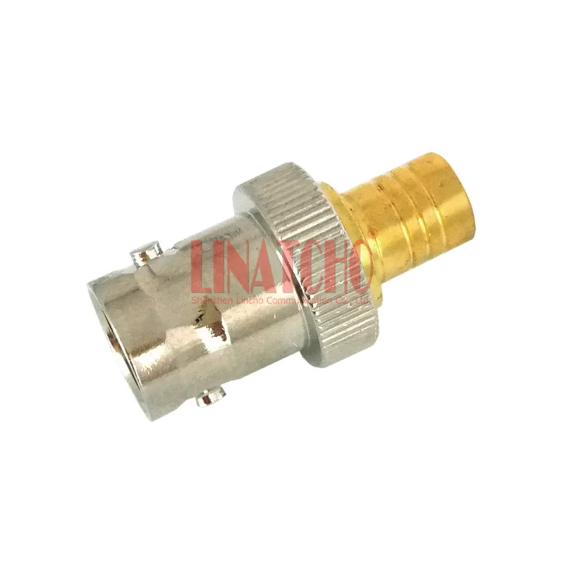 10 pcs sales RF 50ohm bnc female to smb female connector adaptor