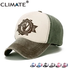 CLIMATE Cool Rock, мужские бейсбольные кепки, контрастный цвет, для влюбленных, молодежные, из стираной ткани, повседневные хлопковые джинсы, кепки для взрослых мужчин и женщин