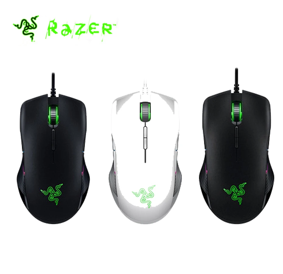 Esquerda e Direita Original Razer Lancehead Torneio Edição Wired Gaming Mouse 16000 Dpi 5g Sensor Óptico Ambos Mão Mod. 1269459