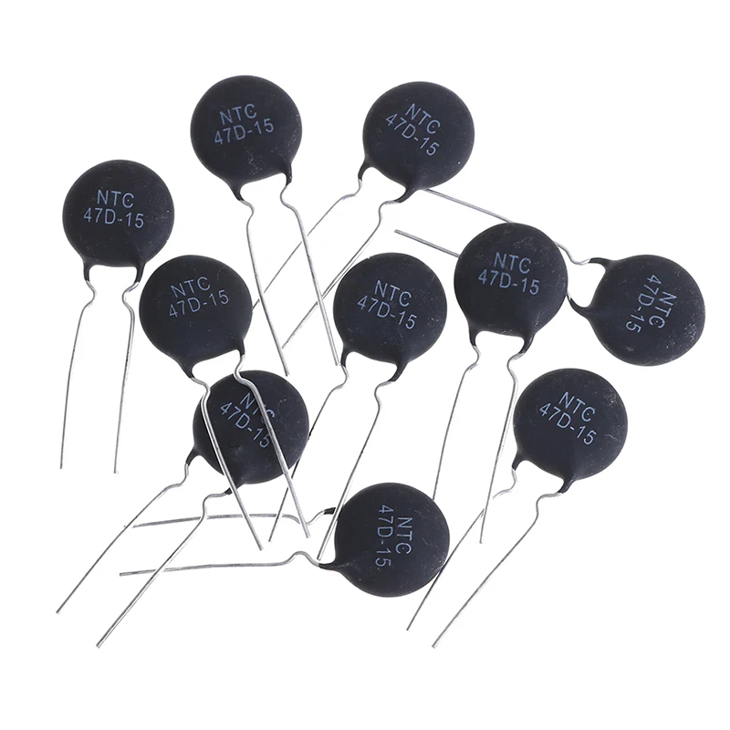 

10pcs NTC Thermistor Resistor NTC 47D-15 Thermal Resistor