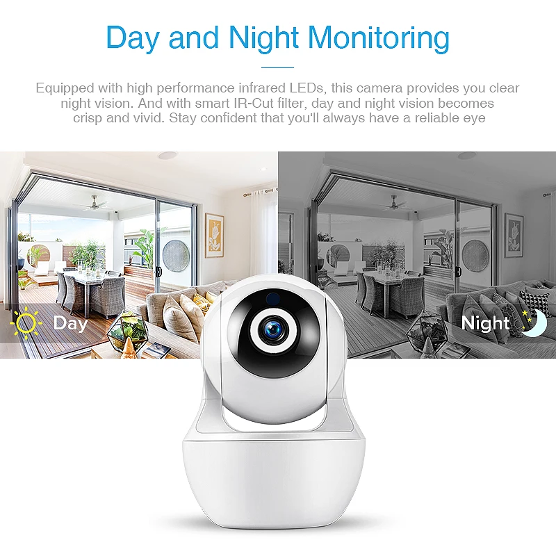 FREDI 1080P Авто Trarcking Cloud IP камера Домашняя безопасность WiFi ИК камеры наблюдения
