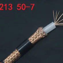 RG213 50-7 смелый медный провод укомплектованный коаксиальный кабель связь антенна 5 метров 5 м