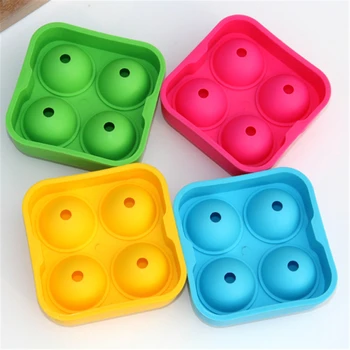 

50 pcs Whiskey Beer Ice Cube Ball Tray Brick Round Maker Mold Sphere Mould Party Kitchen Bar Accessories