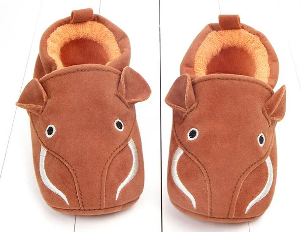 baby boots newborn boys infant shoes prewalkers crib shoes ankle boot faux fur fox baby elephant winter SandQ new cute shoe