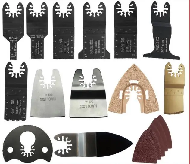 

38 pcs oscillating tool saw blade accessories for multifunction electric tool as Fein power tool etc