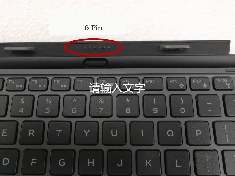 Модные док-клавиатура для 10.1 дюймов Dell Venue 10 Pro 5000 k15a Планшеты ПК для Dell Venue 10 5000 5050 5055 клавиатура 6 Булавки