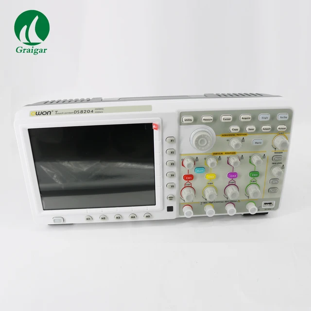 Best Price New 4 Channels Digital Oscilloscope TDS8204 200MHz Bandwidth 2GS/s Realtime Sample Rate