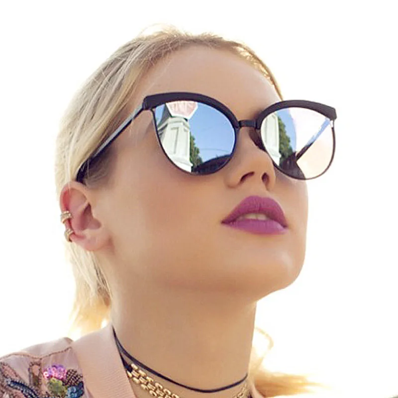 2017 Moda Oversize Cateye Occhiali Da Sole Donne Marchio di Lusso Occhiali  Da Sole Donna Specchio Occhio di Gatto Riflettere Delle Signore Occhiali Da  Sole Lunette|lunette brand|lunette fashionbrand sun glasses - AliExpress