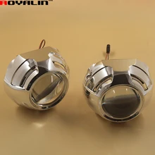 3.0 Metal Bi Xenon H1 Headlight Projector lens External Lights Lenses with Q5 Covers for H4 H7 Car Styling Motorcycle Headlamp