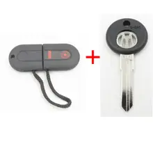 HU49 Uncut Blade Белый светодиодный ключи освещения для VW 8V 16V GTD VR6 TDI MK2 MK3 Golf G60 G40 GLI ключ без логотипа Cocolockey