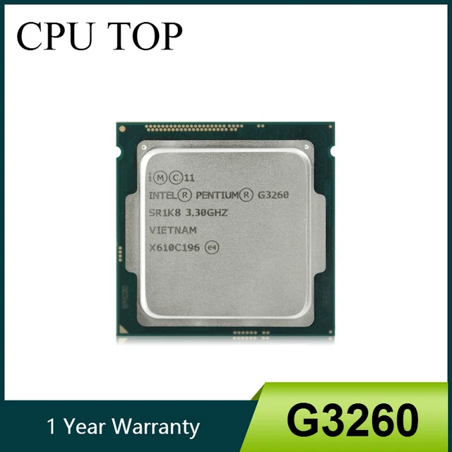 Aliexpress.com : Buy Intel Pentium G3260 Dual Core CPU Processor SR1K8 ...