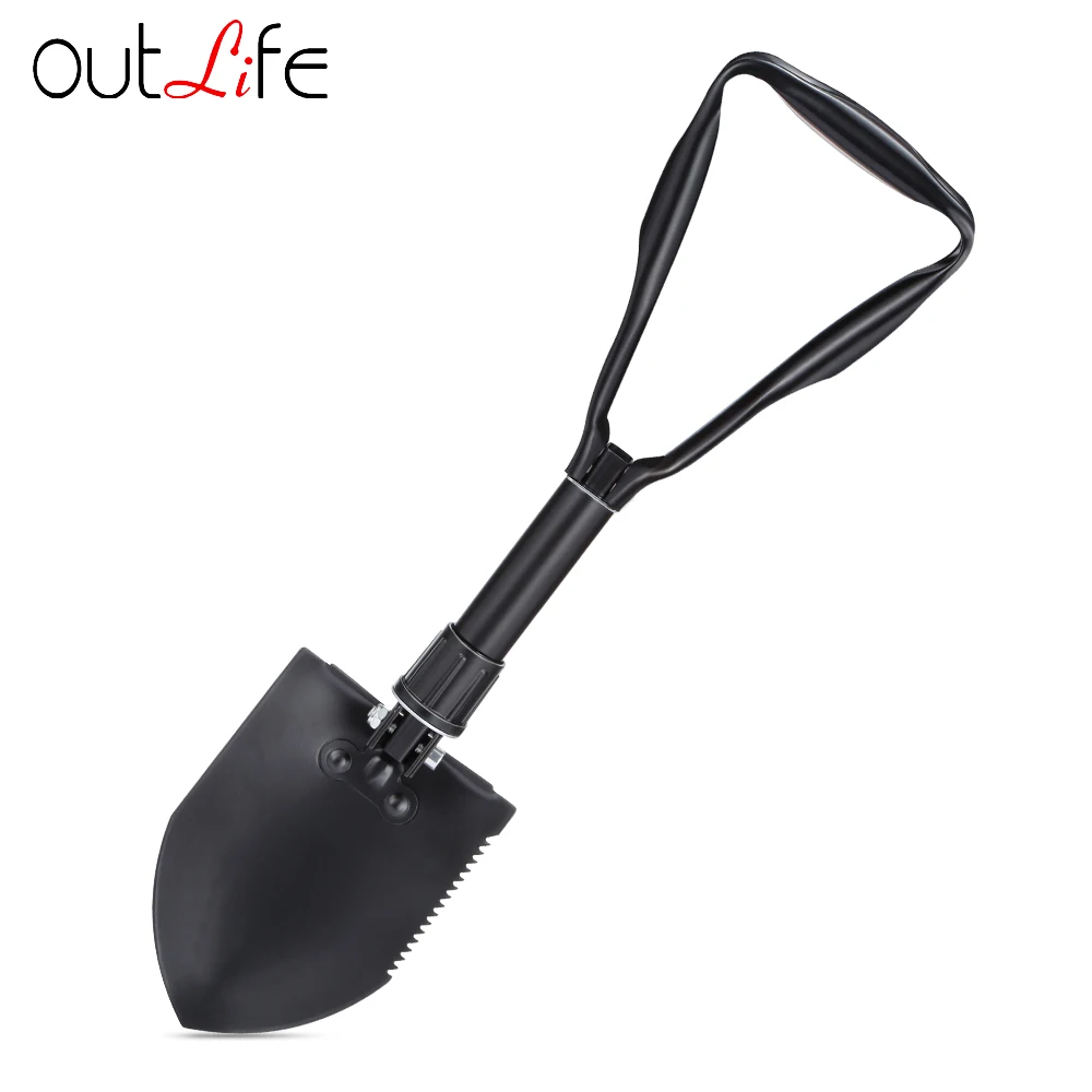Outlife LS 103 3in1 Multifunctional Camping Shovel Folding Stainless