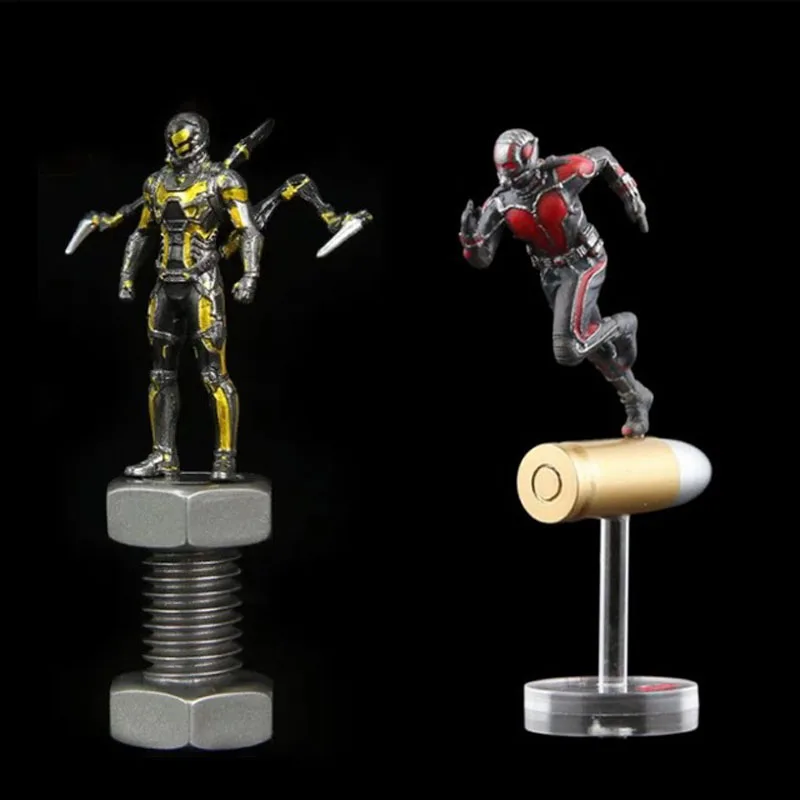 Small Super Hero Ant Man Ant Man / Yellow Jacket PVC Mini Action Figure ... - Small Super Hero Ant Man Ant Man Yellow Jacket PVC Mini Action Figure 6 5CM Statue