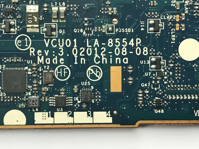 Высококачественная материнская плата для ноутбука HP Envy Spectre XT13 2000 SR0N8 I5 3317U 720763 601