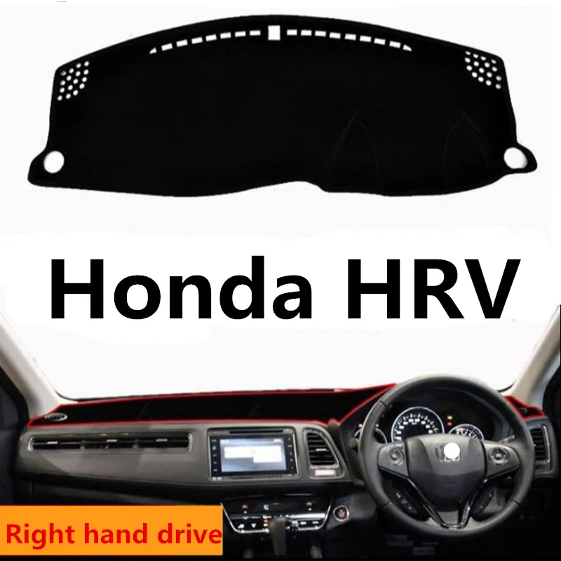 TAIJS Factory car dashboard mat cover for Honda HRV Right hand drive